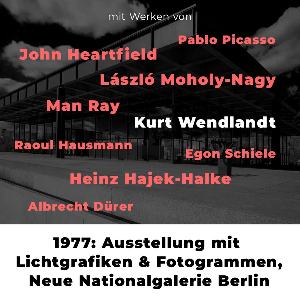 Kurt Wendlandt Ausstellung Neue Nationalgalerie Berlin