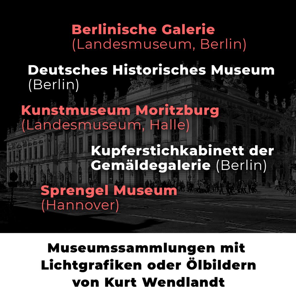 Lichtgrafik von Kurt Wendlandt in Museum-Sammlungen