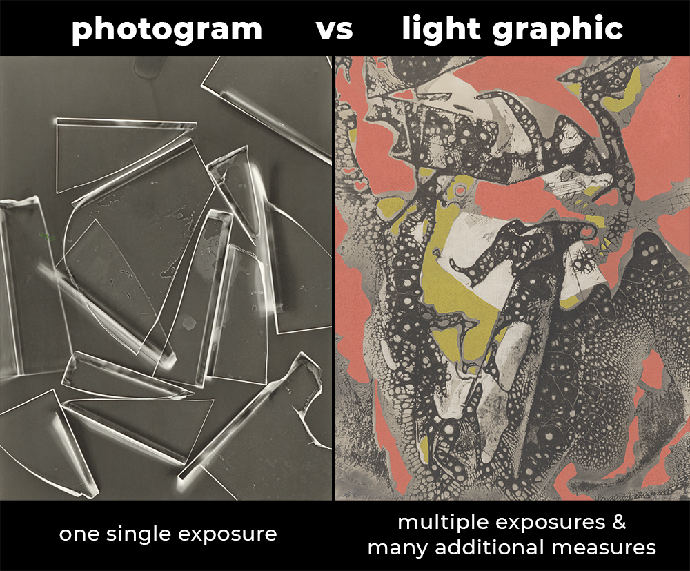 photogram vs light graphic (Lichtgrafik)